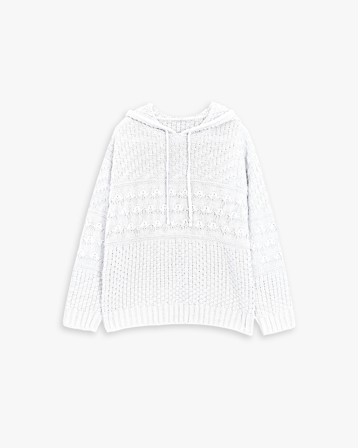 Knit Hooded Sweater image 0
