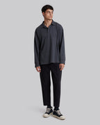 Cropped Roomy Pants - Black, M image