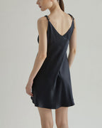 Lace Hollow Silk Dress image 2