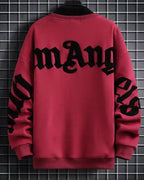 Layered Crewneck Letter Sweatshirt image 1