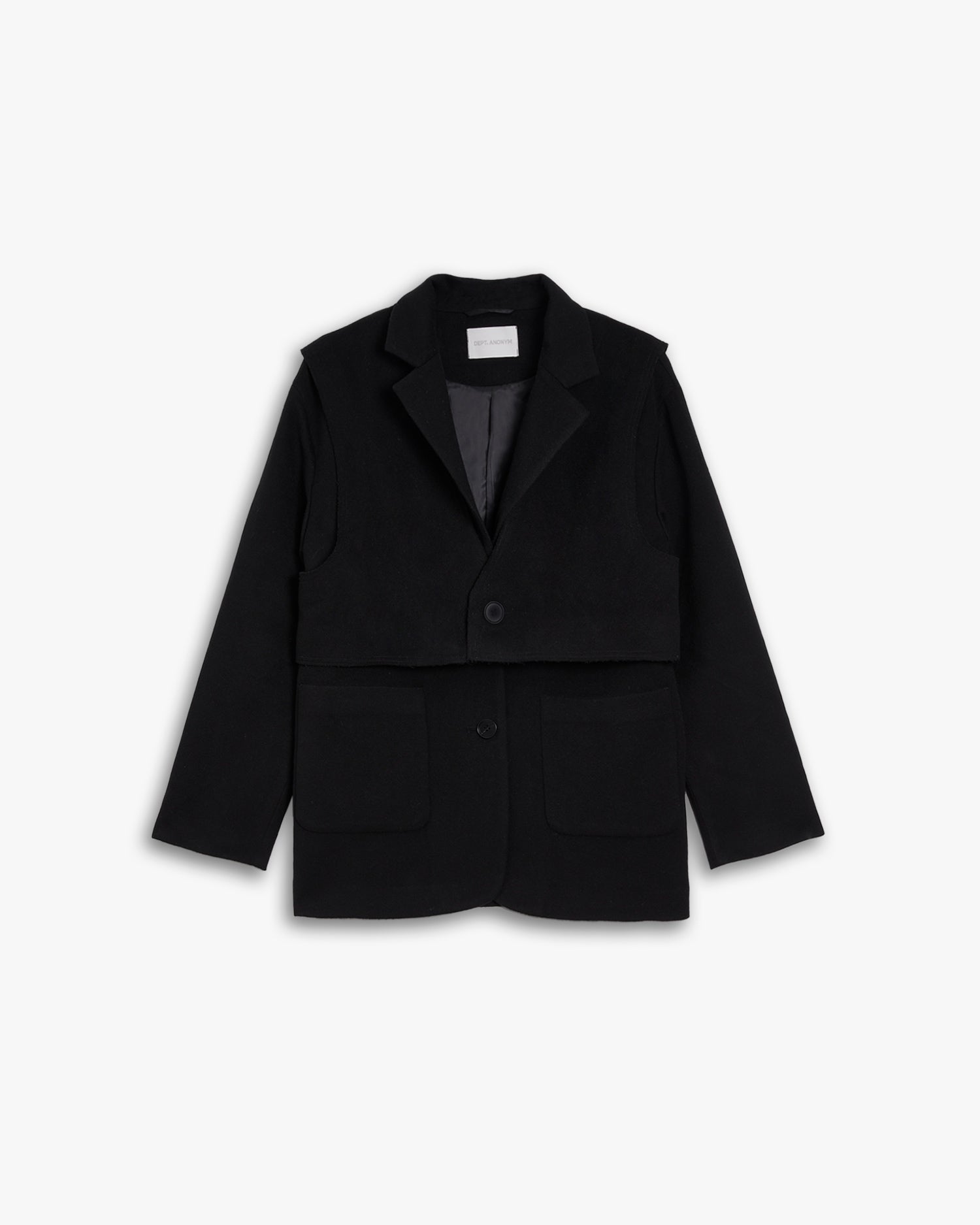 Detachable Wool Blazer image 0