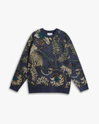 Sweatshirt With Animal &amp; Plant Graphics image 0