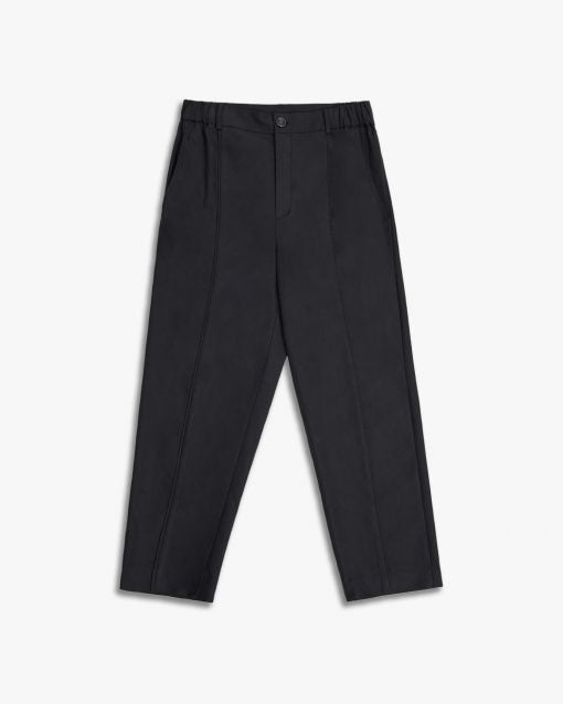 1 x Cropped Roomy Pants - Black, L image