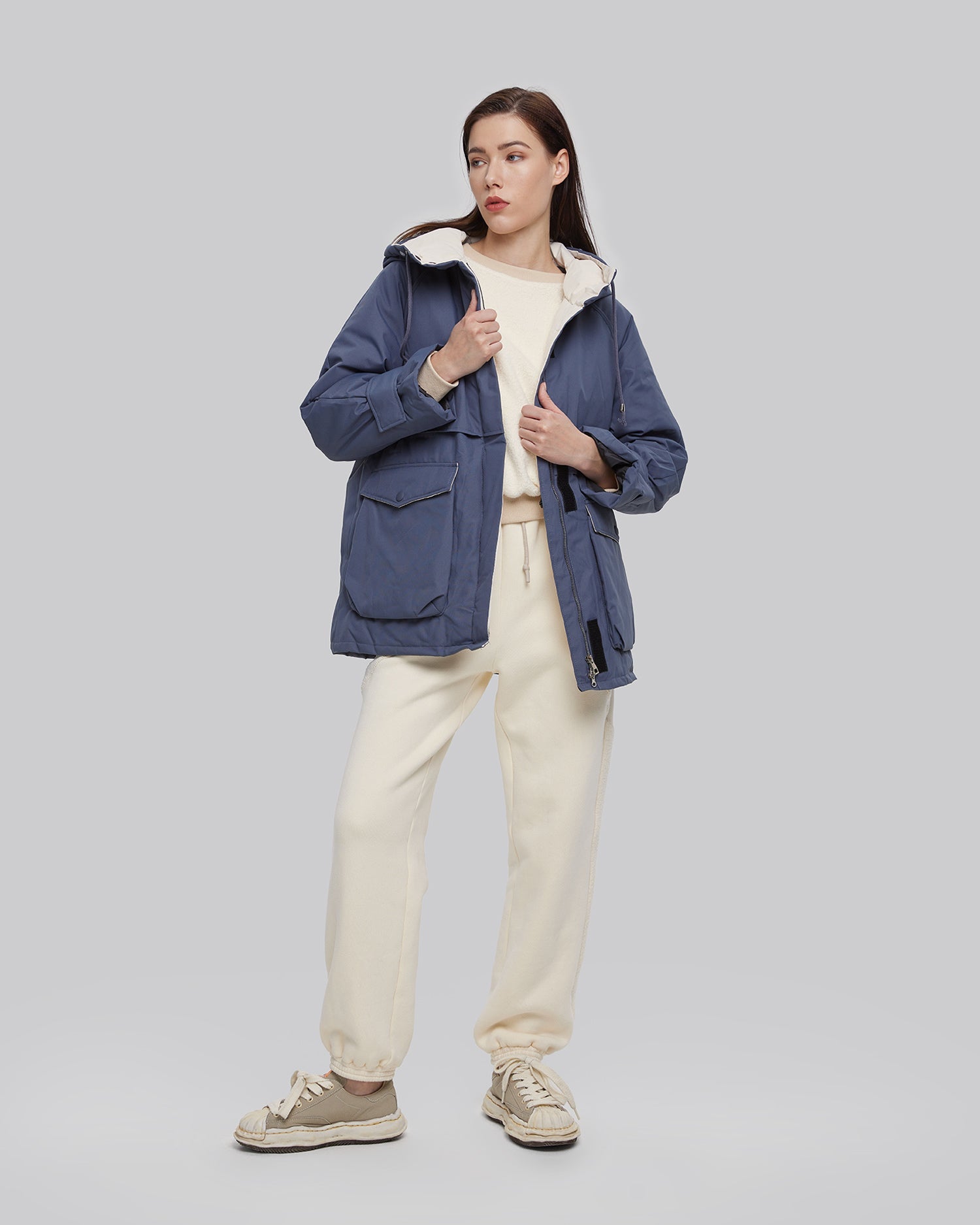 Down Hooded Parka image 2