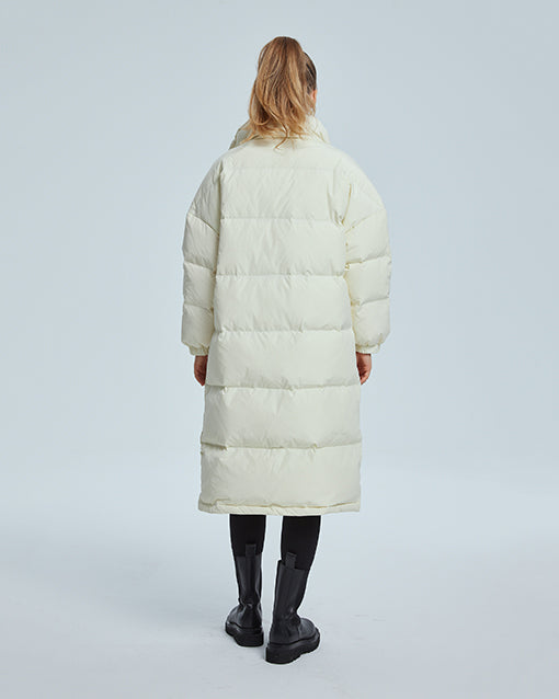 High Collar Duck Down Jacket image 3