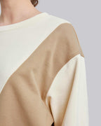 Diagonal Crewneck Sweatshirt image 4