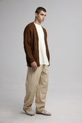V-Neck Cardigan with Pockets image 3