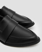 Pointed-Toe Penny Flat Shoes image 4