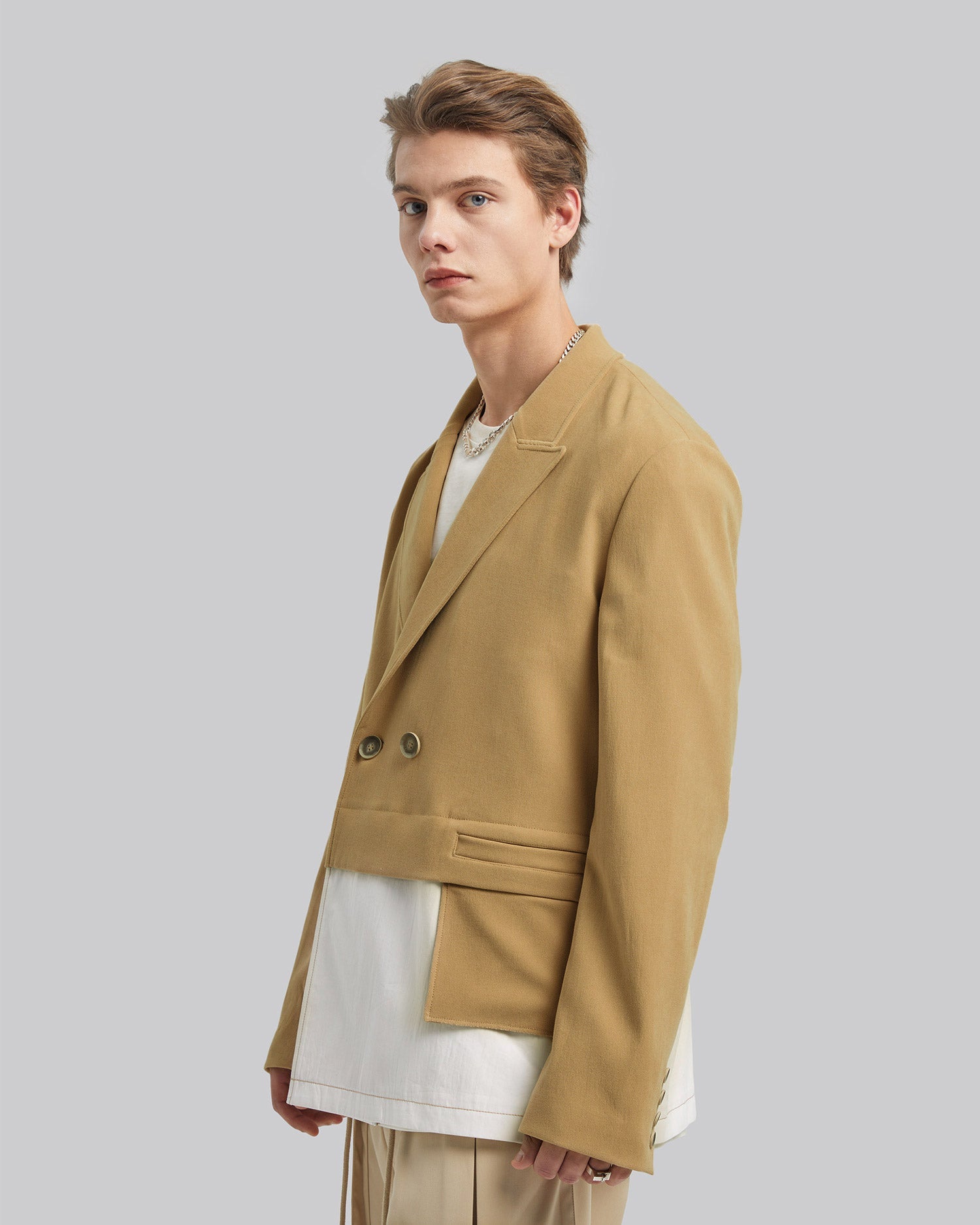 Faux Two-Piece Blazer image 3