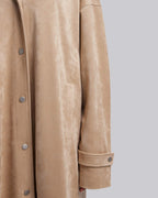 Long Suede Coat image 4