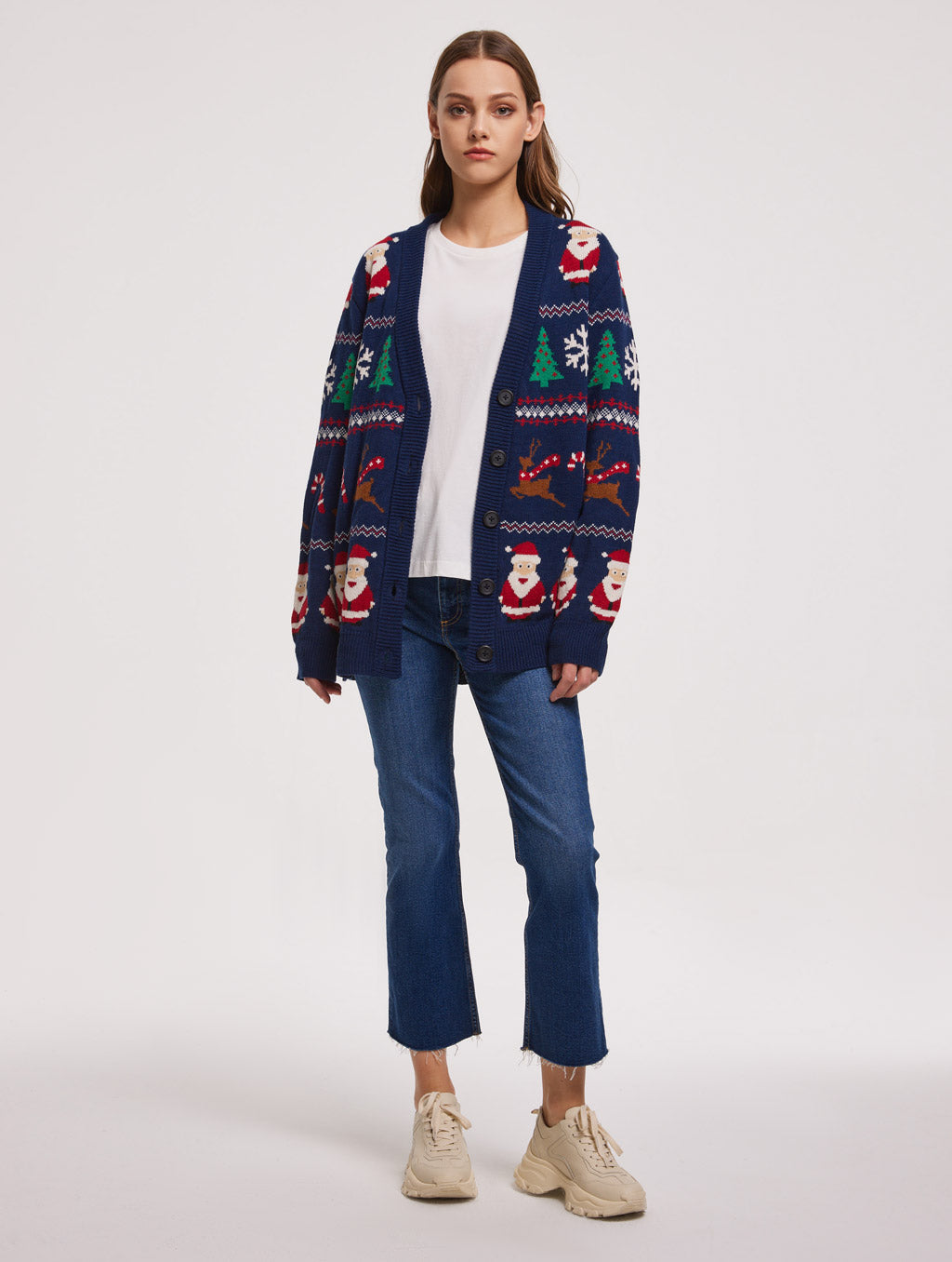 Christmas Cardigan - Blue, S image