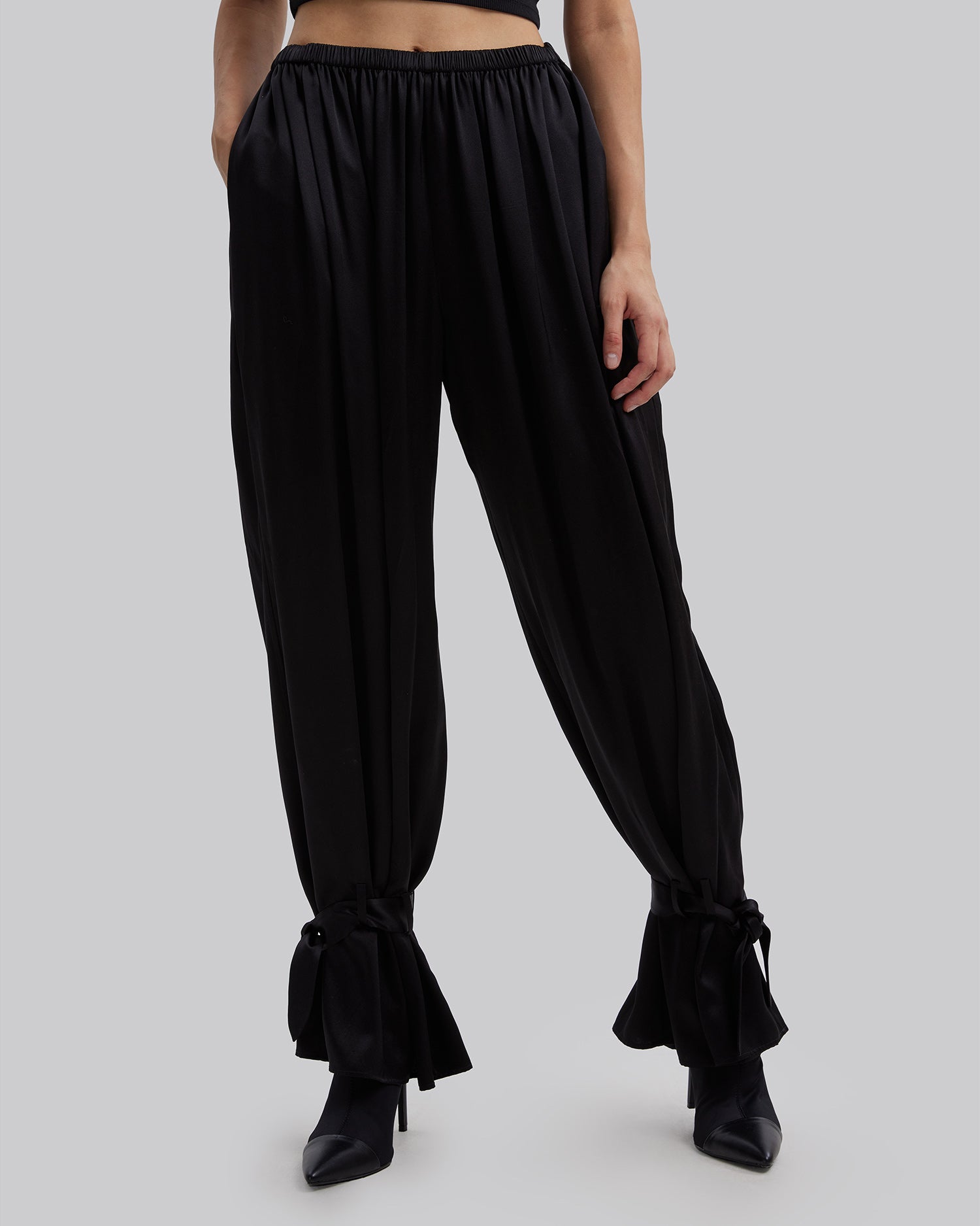 1 × Black Flare Pants image 2