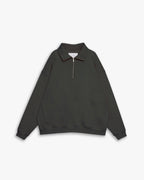 Plain Half-Zip Sweatshirt image 0