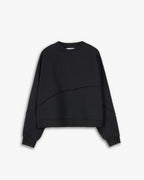 1 x Paneled Over-Size Sweatshirt - Black, M image