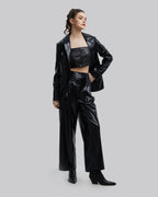 Faux Crocodile-Leather Dinner Jacket image 3