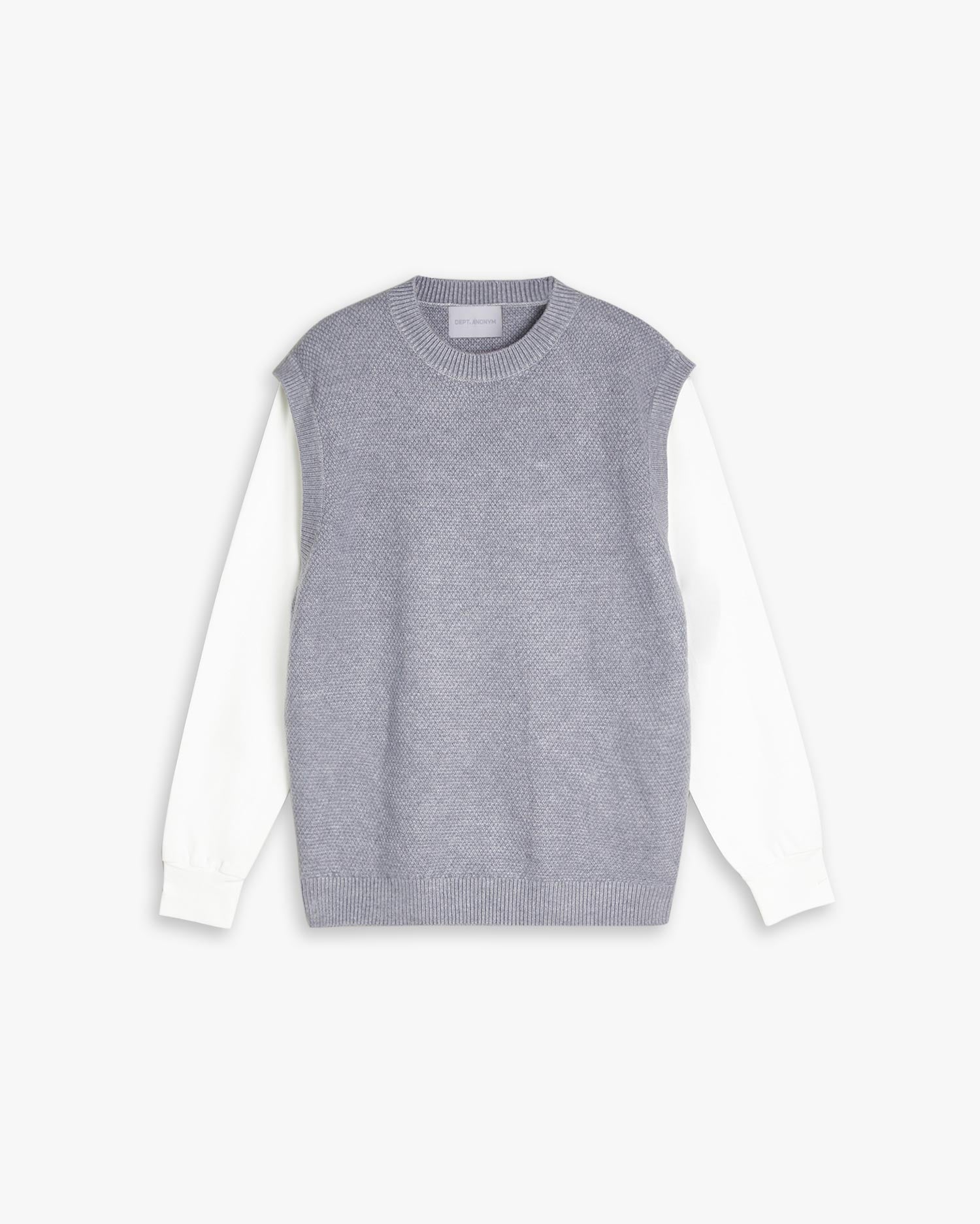 Faux Two-Piece Sweater image 0