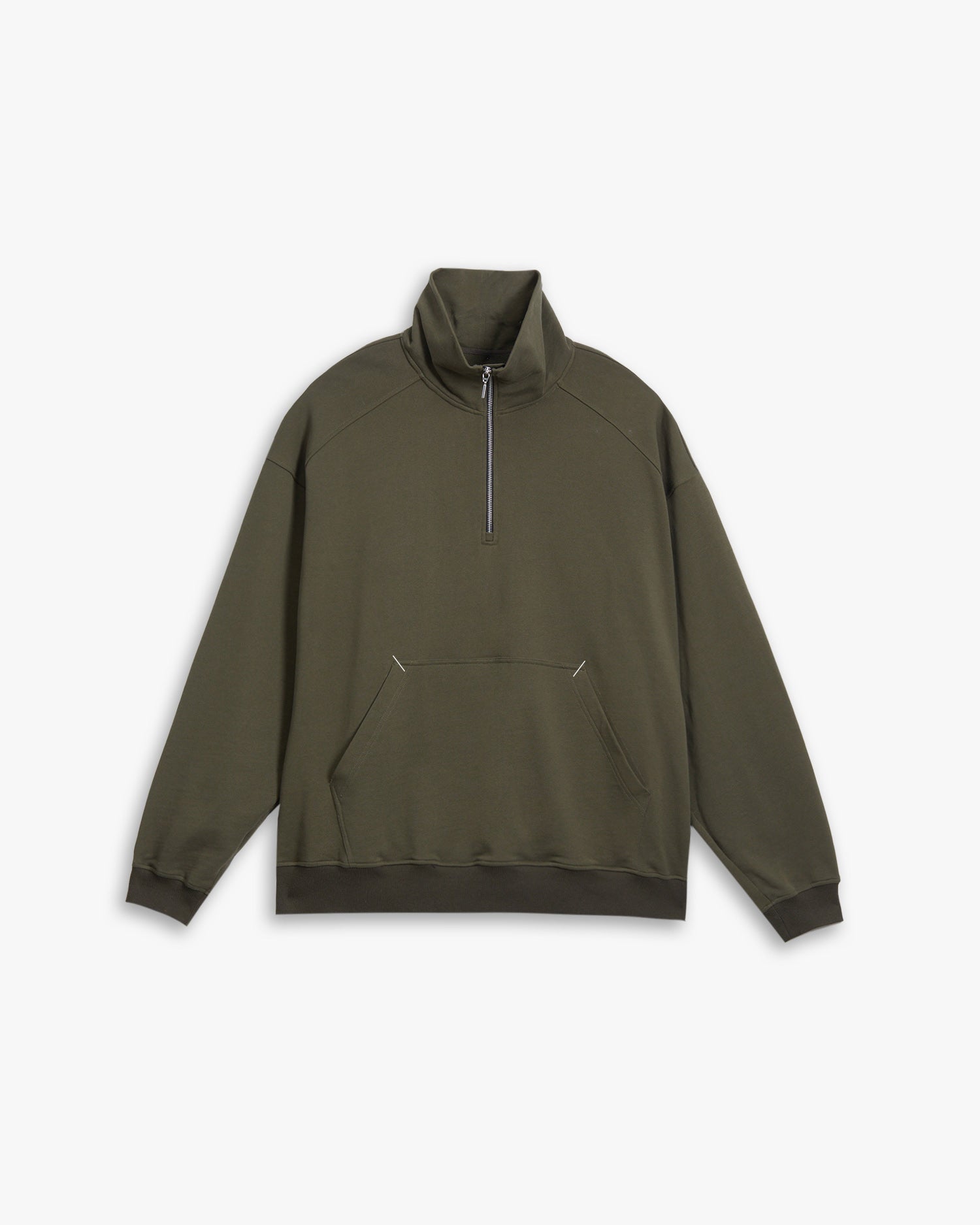 Half-Zipped Turtleneck Sweatshirt image 0