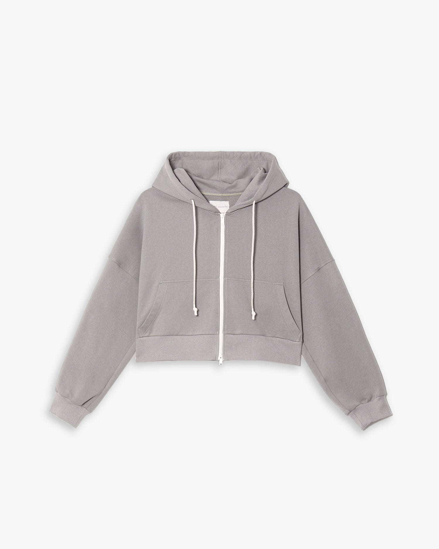 Graphic Print Zipped Hoodie image 0