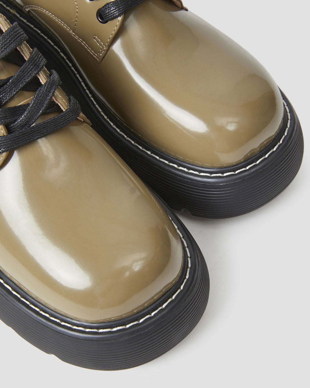 Oxford Platform Leather Loafers image 5