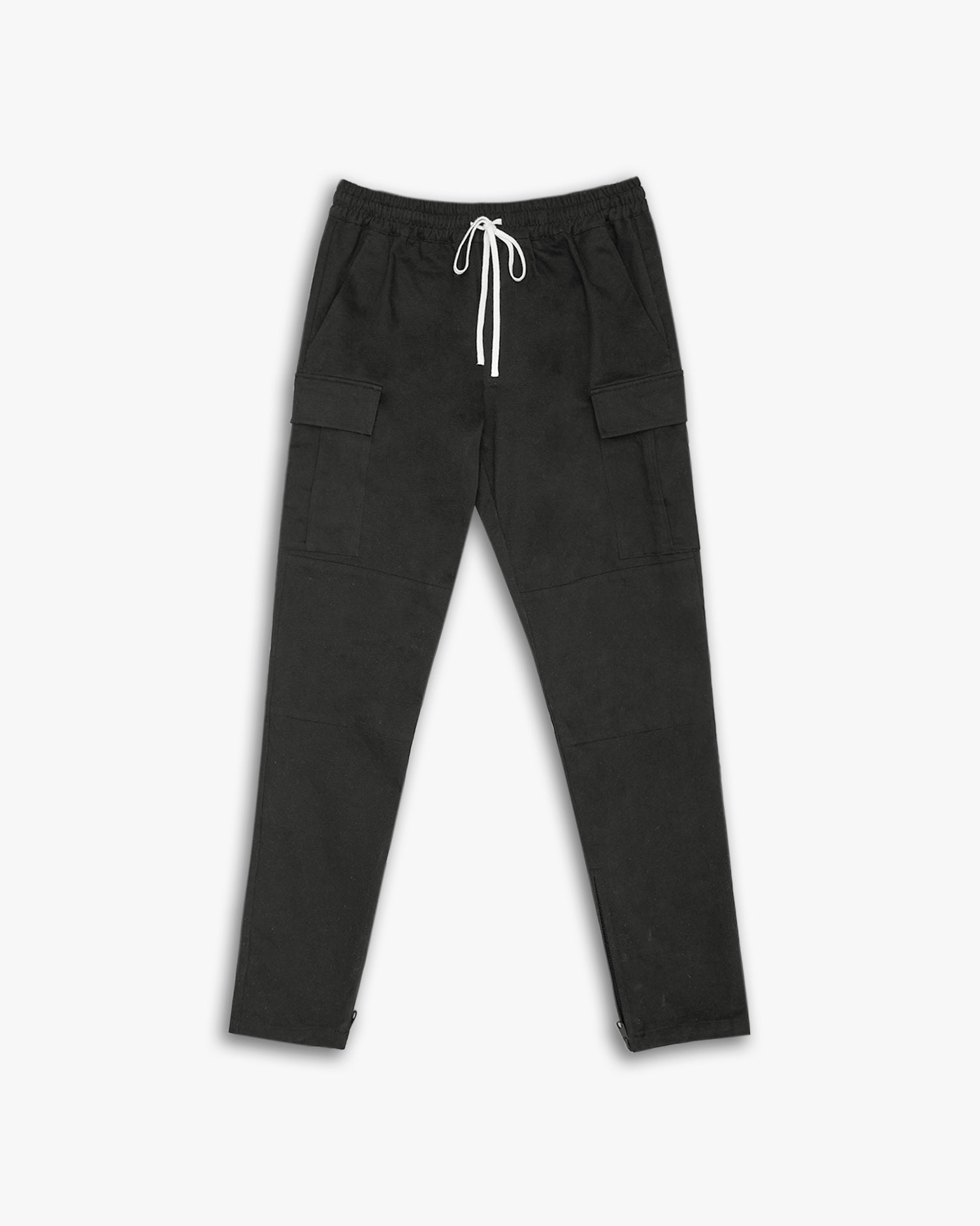 Ankle Zipper Pants - Charcoal, L image