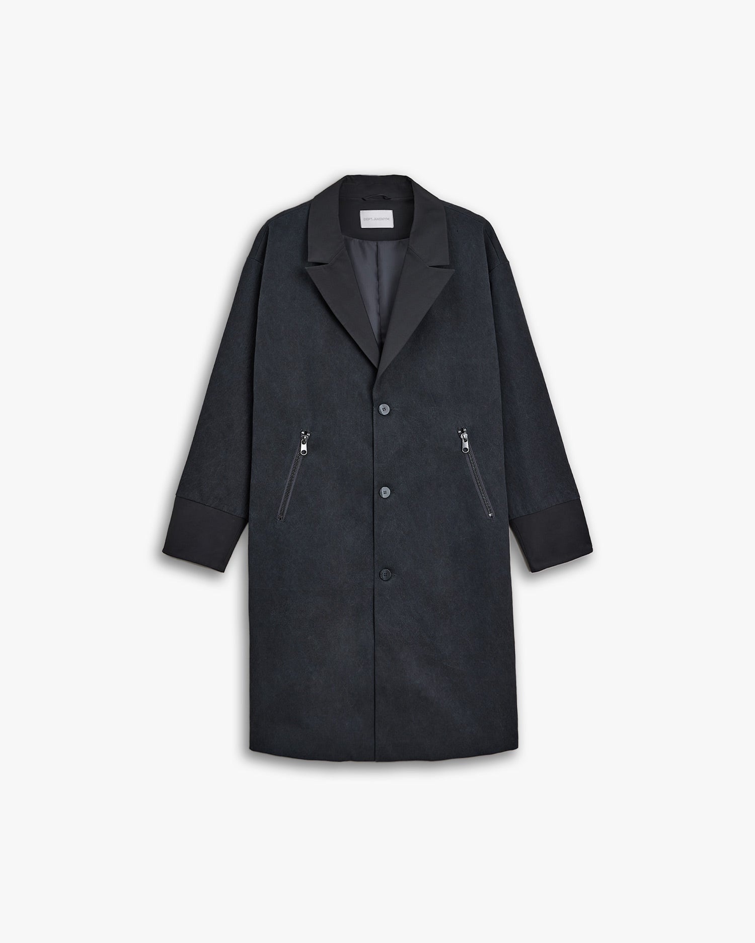 Diagonal Hand-Pockets Coat image 0