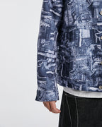 Stylish Printed Denim Jacket image 6