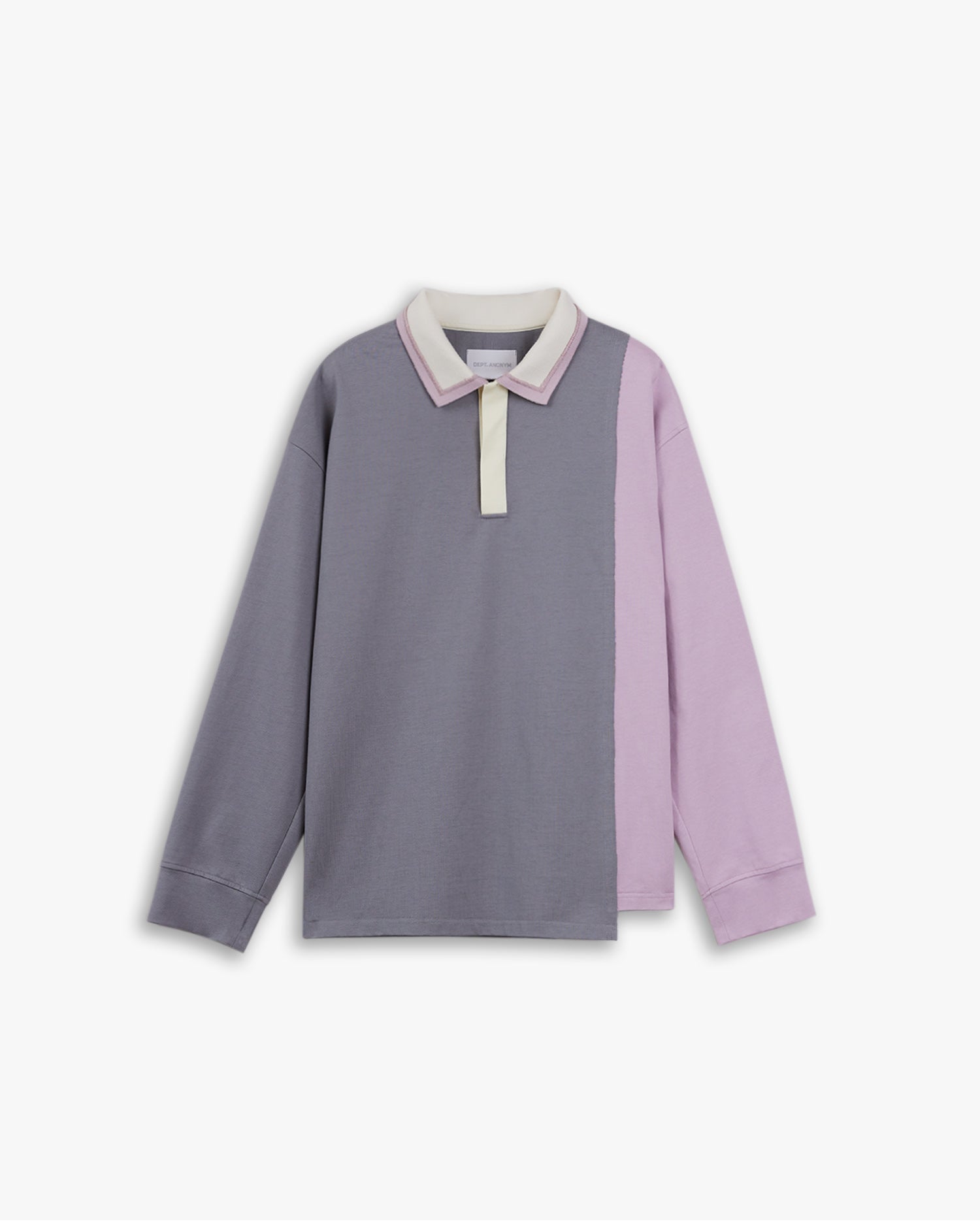 All-Cotton Long-Sleeve Polo image 0