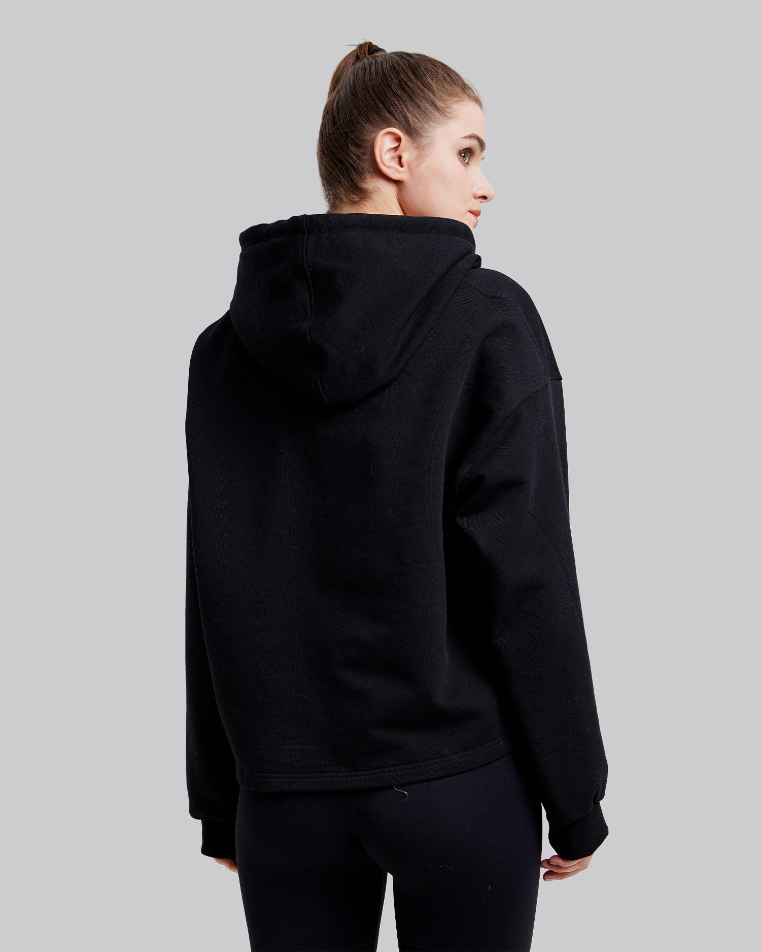 Cropped Hoodie with Graphics image 4