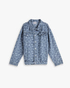 Classic Printed Denim Cotton Jacket image 0