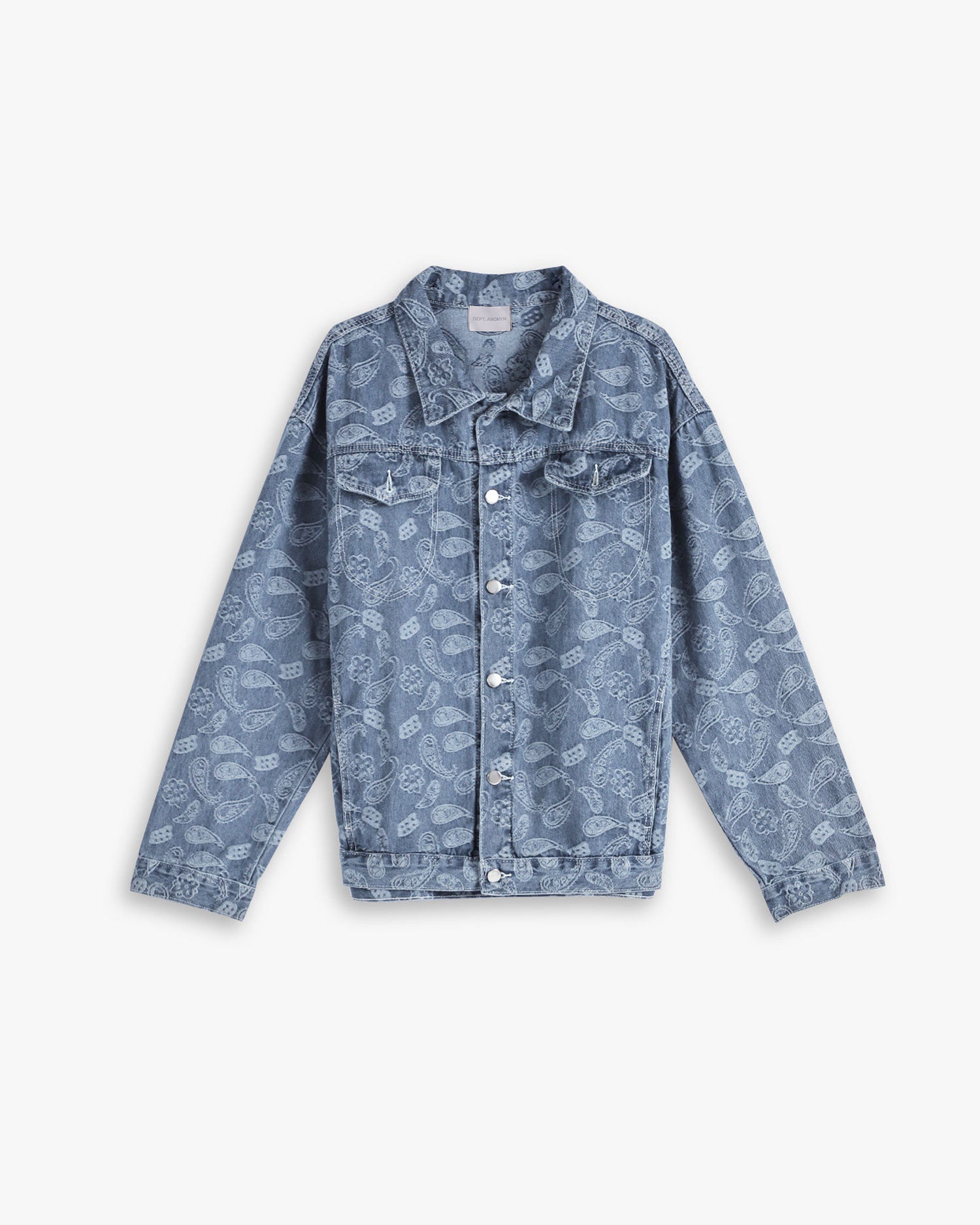Classic Printed Denim Cotton Jacket image 0