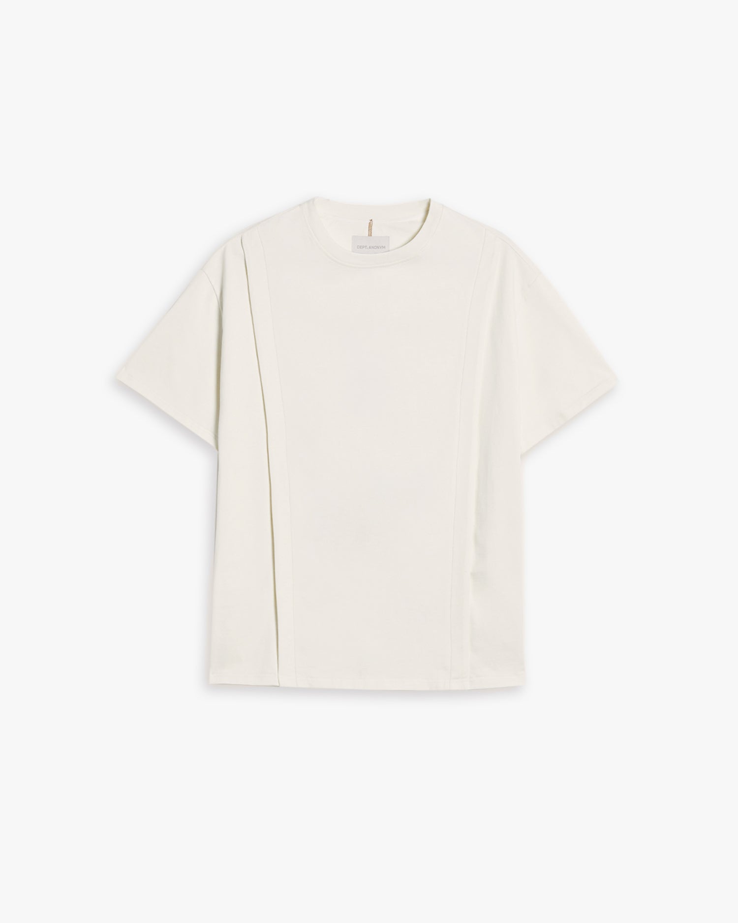 Paneled Long T-Shirt With Graphics image 0