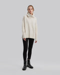 Plain Turtle-Neck Sweatshirt image 2