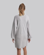 High Neck Casual Sweater Dress image 5