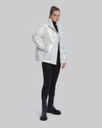 Duck Down Puffer Jacket - White, M image