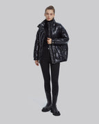 Duck Down Puffer Jacket - Black, M image