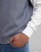 Faux Two-Piece Sweater image 6