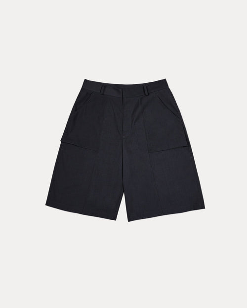 1 × Formalwear Paneled Shorts image 0