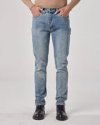 Regular Fit Comfort Flex Waist Jeans - Blue, L image