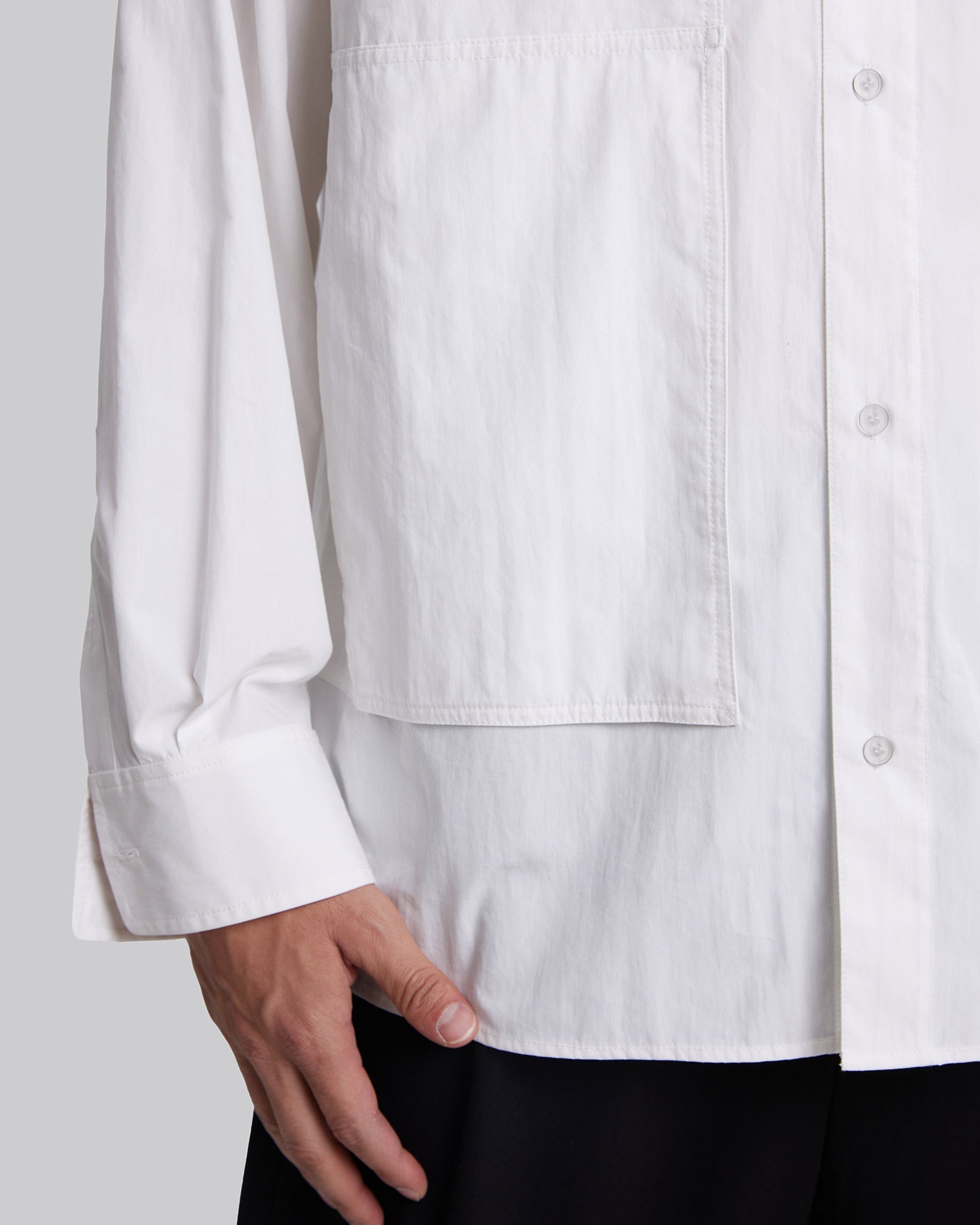 Layered Floating Pocket Shirt image 4