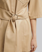 Pristine Faux-Leather Dress image 5