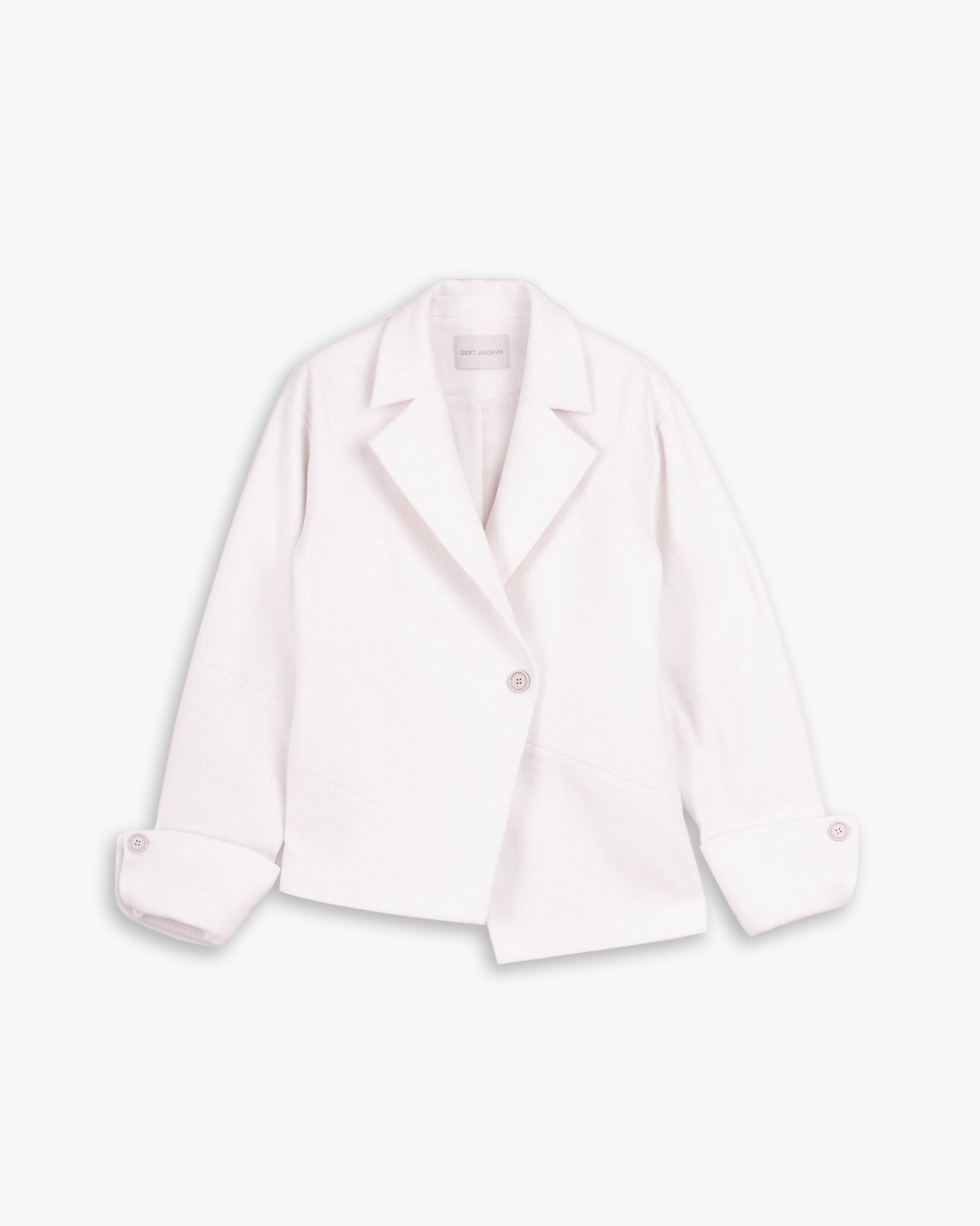 Asymmetric 100% Woolen Jacket image 0