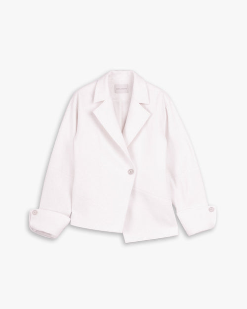 Asymmetric 100% Woolen Jacket image 0