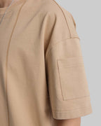 Paneled T-Shirt with Graphics image 4