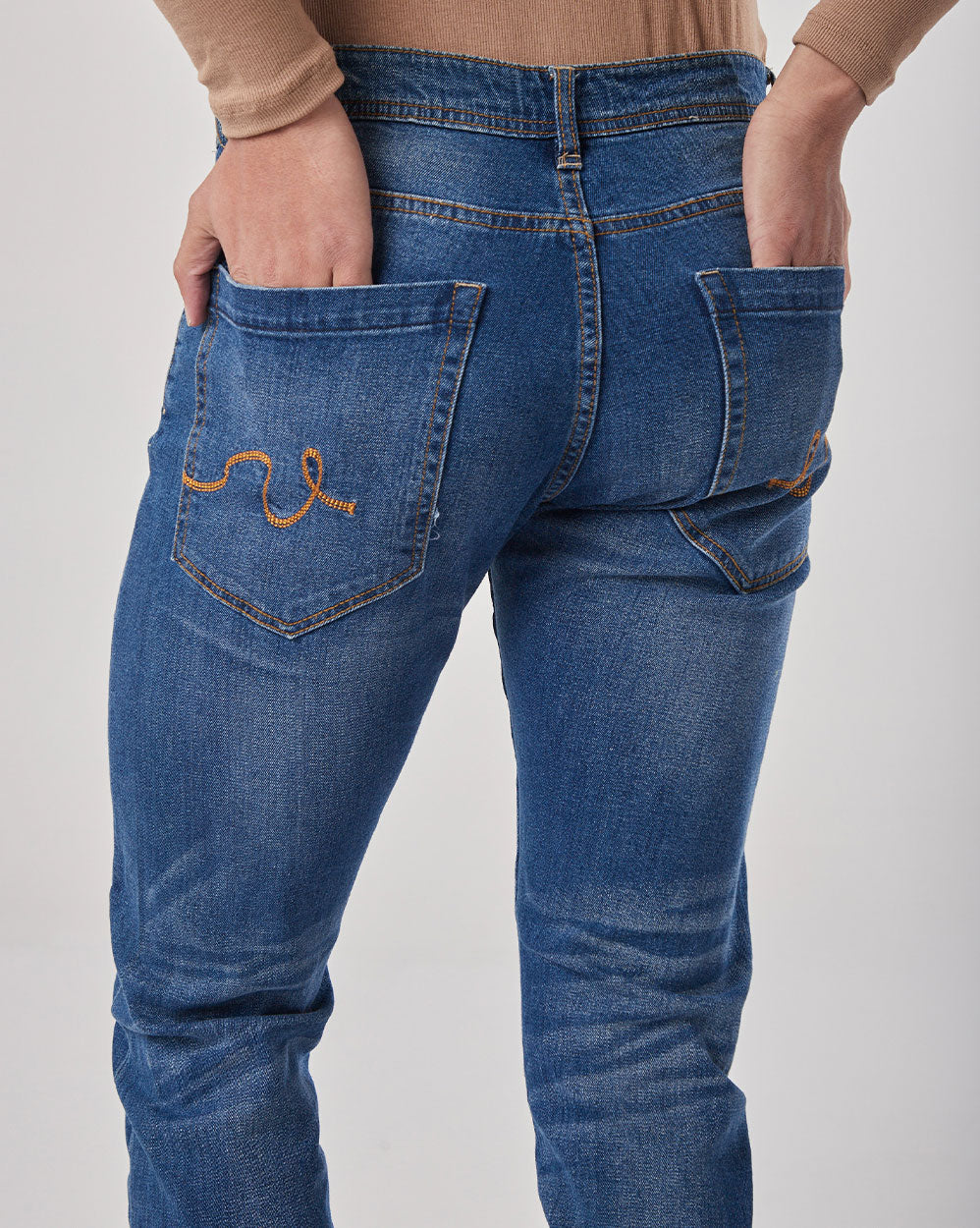 Men's Slim-fit Stretch Jeans image 4
