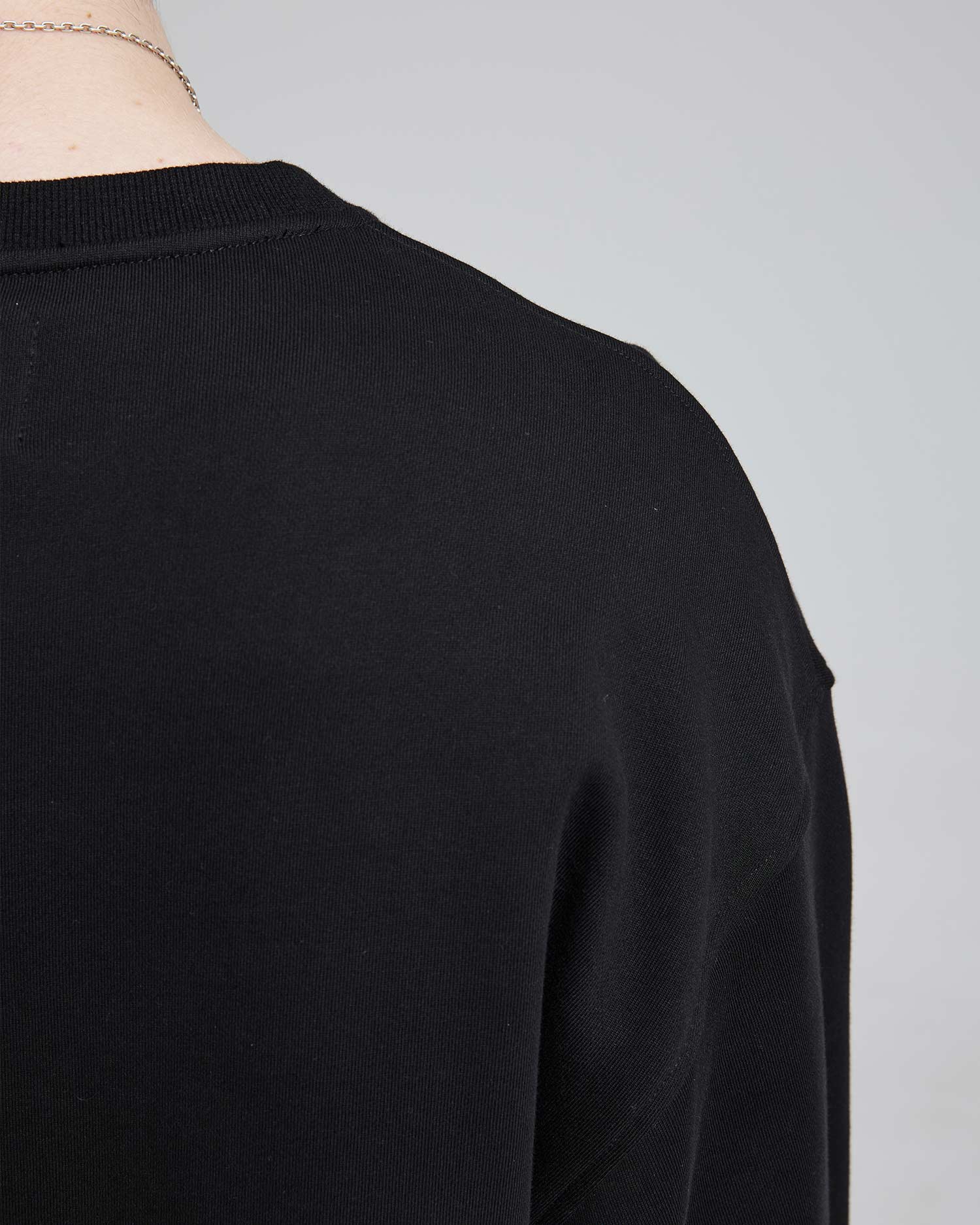 Cotton Ripped Sweatshirt image 5