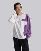 Paneled Duo-Chromatic Sweatshirt image 3
