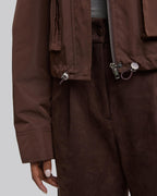 1 × Brown Cropped Blazer image 4