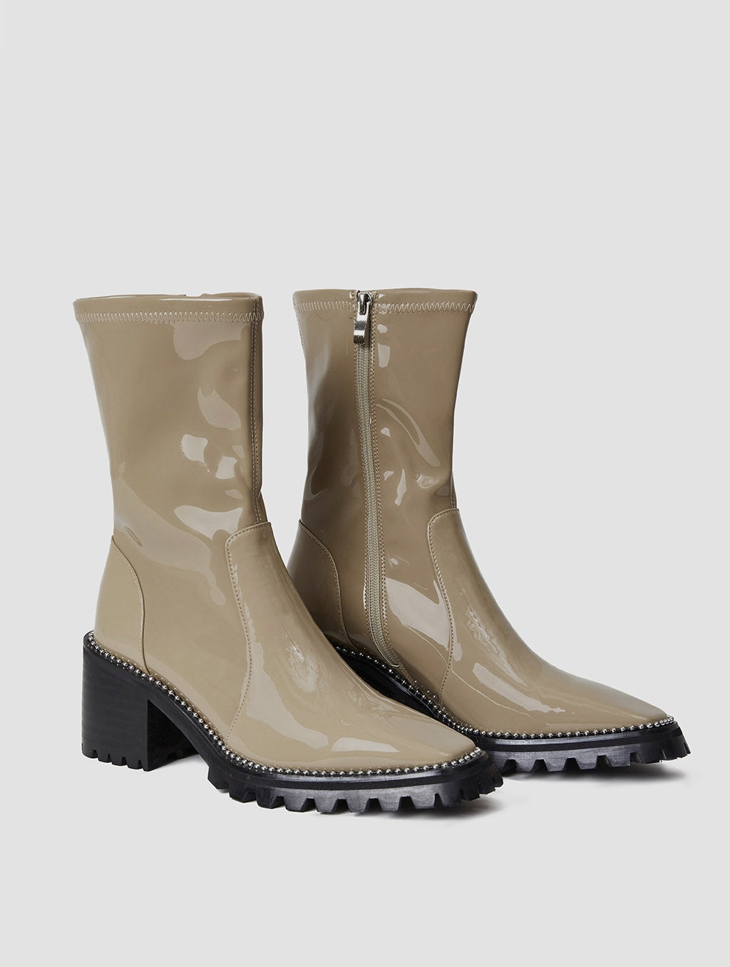 High Sheen High Heel Boots - Tortilla, 9 image