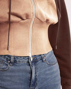 Drawstring Corset Jacket image 6