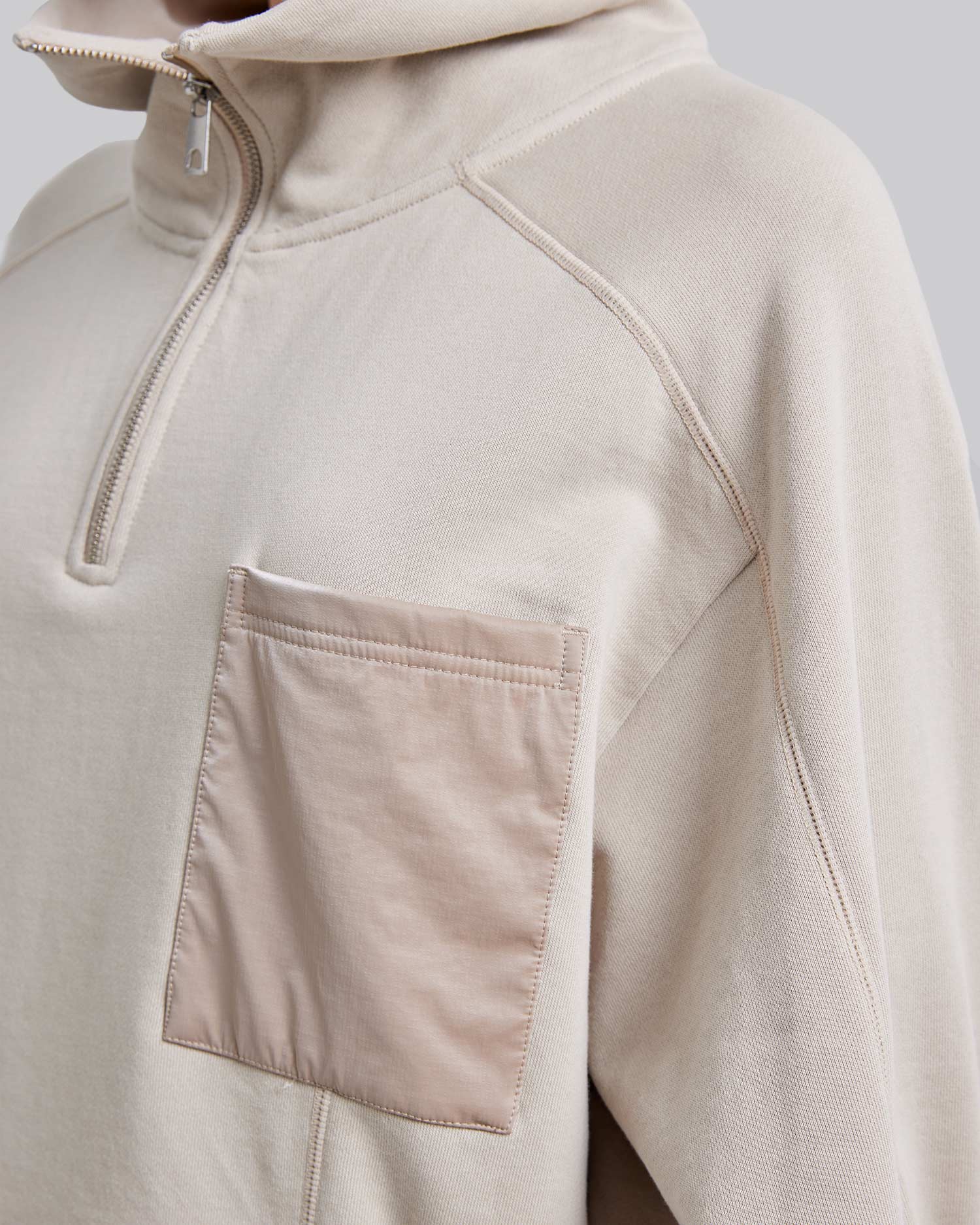 Comfortable Half-Zipper Sweatshirt image 5